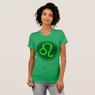 Camiseta Leo Zodiac - Símbolo Green Mix