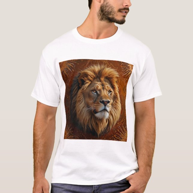 Camiseta Leo Zodiac Sinal | Líderes Confiantes (Frente)