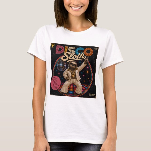 Camiseta Leoa Disco (Frente)