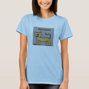 Camiseta Leoa irritada!
