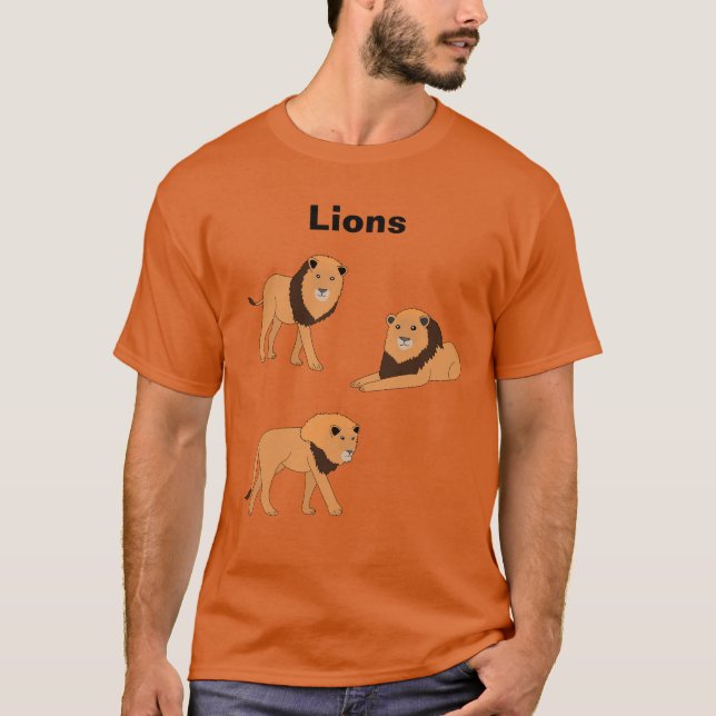Camiseta Leões (Frente)