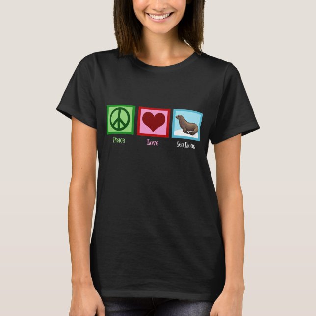 Camiseta Leões do Mar de Amor pela Paz (Frente)