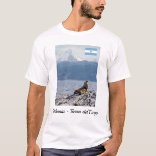 Camiseta Leões-marinhos no canal de Beagle - Argentina