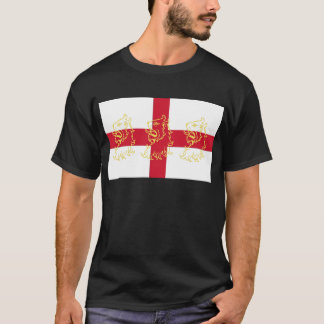 Camiseta Leões transversais de St George da bandeira