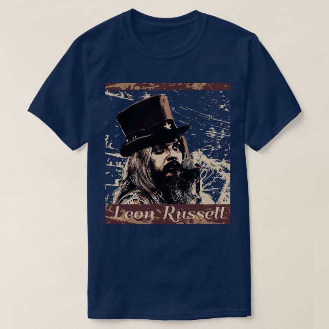 Camiseta Leon Russell (Frente do Design)