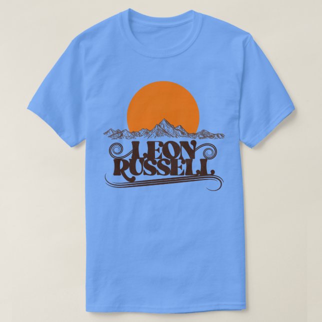Camiseta Leon Russell Ascensão Sun (Frente do Design)