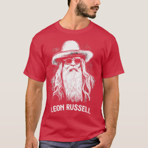 Camiseta Leon Russell Original Fan Art Design