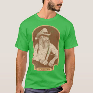 Camiseta Leon Russell Sepia Tribute