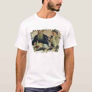 Camiseta Léon Tolstói com sua esposa em Yasnaya Polyana