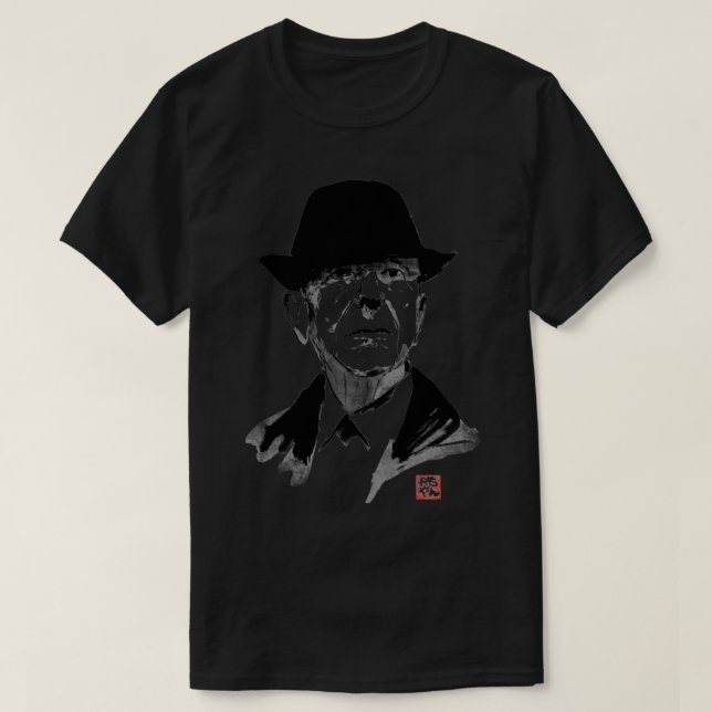 Camiseta leonard coen (Frente do Design)