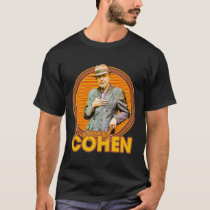Camiseta Leonard Cohen 70s Estilo estético Fan Art