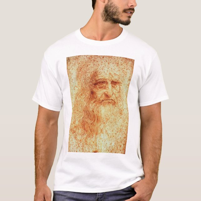 Camiseta Leonardo da Vinci (Frente)