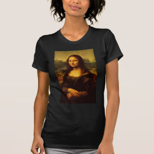 Camiseta Leonardo Da Vinci Mona Lisa Pintura De Arte Bela