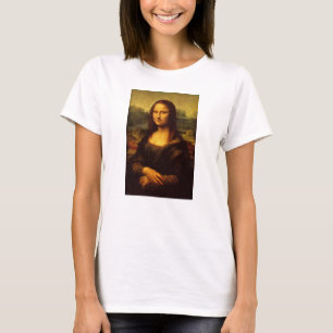 Camiseta Leonardo Da Vinci Mona Lisa Pintura De Arte Bela