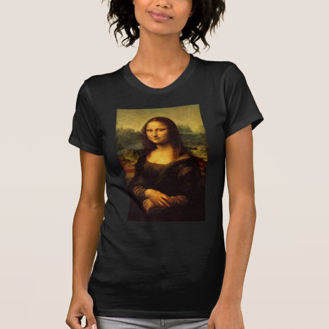 Camiseta Leonardo da Vinci, Monalisa (Frente)