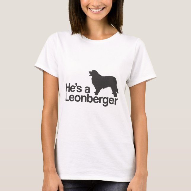 Camiseta Leonberger (Frente)