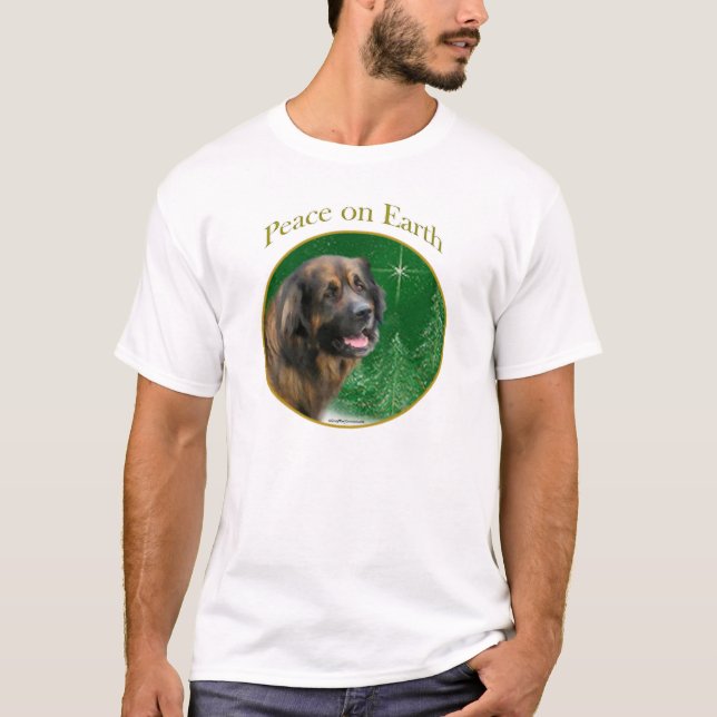 Camiseta Leonberger Peace (Frente)