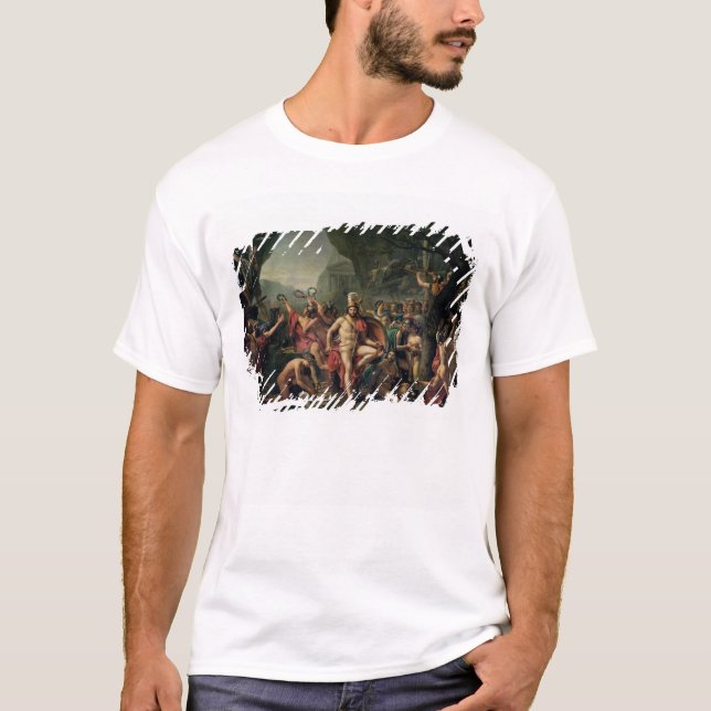 Camiseta Leonidas em Thermopylae, 480 BC, 1814 (Frente)