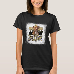 Camiseta Leopard American Staffordshire Terrier Mãe"