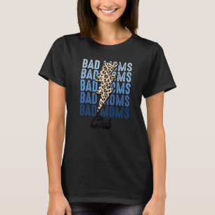 Camiseta Leopard Bad Mães Club Lightning Bolt Western Count