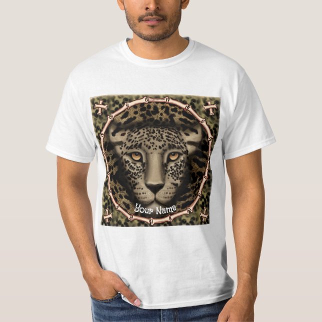 Camiseta Leopard Bones  (Frente)