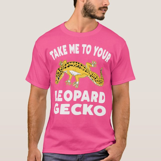 Camiseta Leopard Gecko Lizard (Frente)