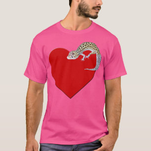 Camiseta Leopard Gecko Lover Leopard Gecko Amor Cute Gecko