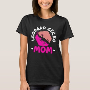 Camiseta Leopard Gecko Mãe Réptil Leopard Gecko Lizard 1