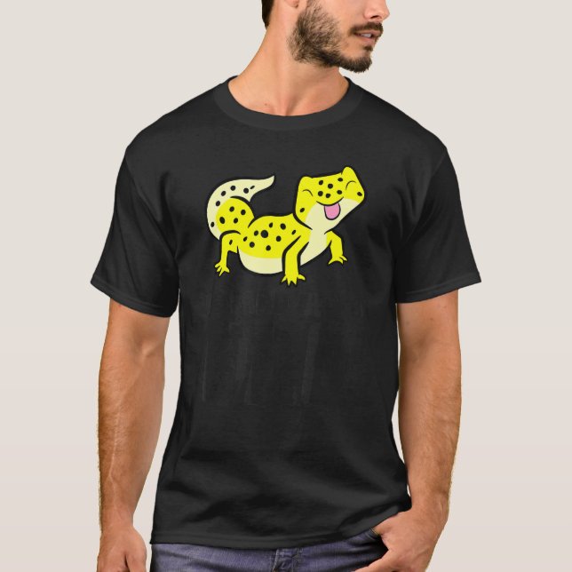 Camiseta Leopard Gecko Pai Lizard Reptile Leopard Gecko Pap (Frente)
