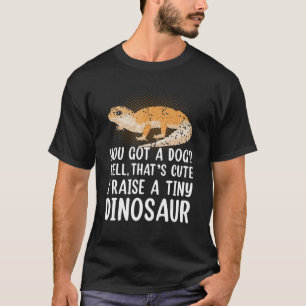 Camiseta Leopard Gecko Proprietário Eu Levanto Uma Pequena 