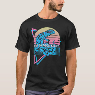 Camiseta Leopard Gecko Retro Tiny Dragon Keeper