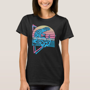 Camiseta Leopard Gecko Retro Tiny Dragon Keeper