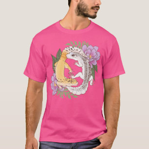Camiseta Leopard Geckos E Peony