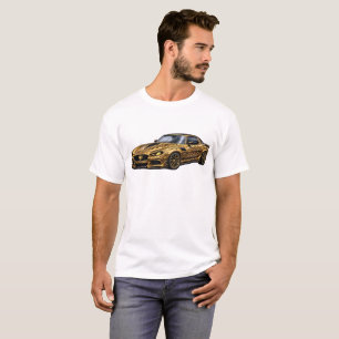 Camiseta Leopard Gold Performance Coupe — BV-TLG
