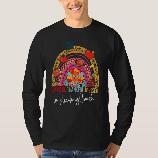 Camiseta Leopard Grateful Leading Coach Rainbow (Frente)