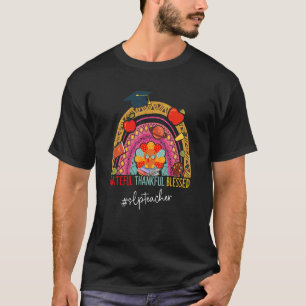 Camiseta Leopard Grateful Slp Professor Rainbow