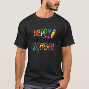 Camiseta Leopard Happy Primeiro Dia da Professora Hel