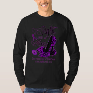 Camiseta Leopard Heels luta contra a violência doméstica