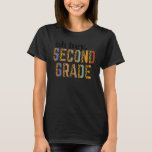 Camiseta Leopard Oh Hey Second Grade 2nd First Day Of Schoo<br><div class="desc">Leopard Oh Hey Second Grade 2nd First Day Of School Teacher</div>