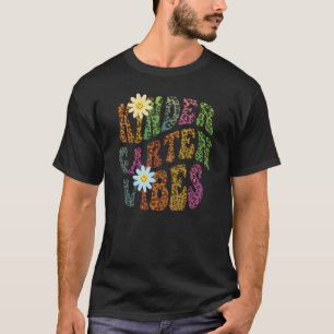 Camiseta Leopard Print KINDERGARTEN VIBES Professor Peace L