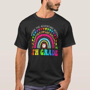 Camiseta Leopard Rainbow 8º Grau Onde Começa A Aventura