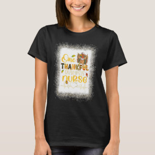 Camiseta Leopard Sangrou Uma Enfermeira De Diálise Graças T