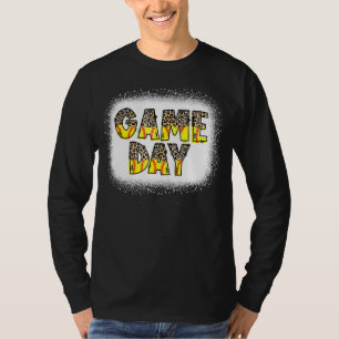 Camiseta Leopard Softball Game Day Vibes Softball Mãe Softb