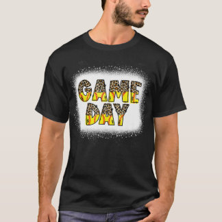 Camiseta Leopard Softball Game Day Vibes Softball Mom Softb