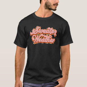Camiseta Leopard Sweater Retro Queda Outono