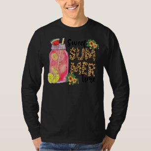 Camiseta Leopard Sweet Summer Time I Love Summer Beach Vac