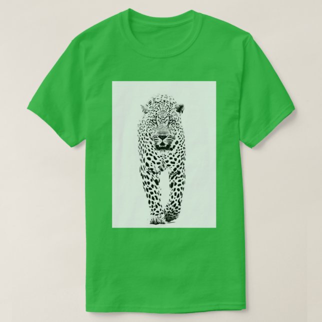 Camiseta Leopardo (Frente do Design)
