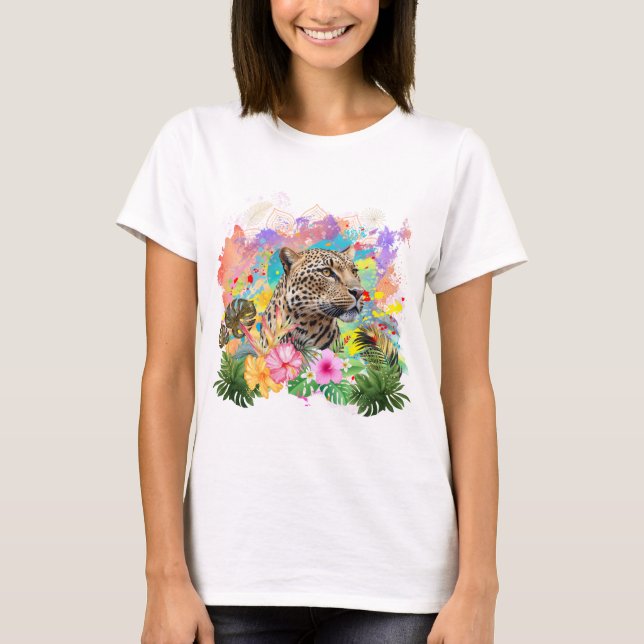 Camiseta Leopardo (Frente)