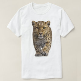 Camiseta Leopardo Aproximando-se