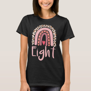 Camiseta Leopardo-Arco-Íris, Festa de aniversário, Cuja Gir